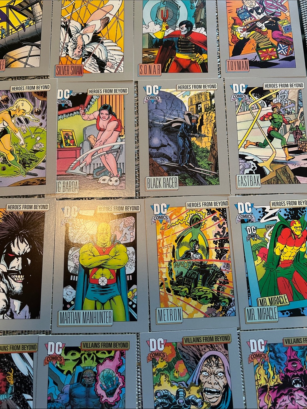 1991 DC Cosmic Cards Inaugural Addition - Picture 10 of 17
